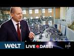 BUNDESTAG: Ukraine-Krieg und EU Gipfel - Regierungserklärung von Kanzler Scholz | WELT Live dabei