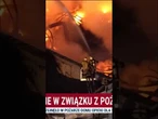 Zarzuty dla podejrzanego o nieumyślne wywołanie pożaru hali w Płocku