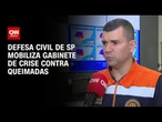 Porta-voz da Defesa Civil fala sobre gabinete de crise contra queimadas em SP | LIVE CNN
