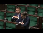 Płaczek: podziwiam pana ministra, na żadne pytanie pan nie potrafi odpowiedzieć