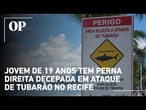 Recife registra 2º ataque de tubarão em dois dias com graves consequências para banhista