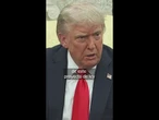 Trump responde a las críticas de Musk: "estoy muy decepcionado con él" #shorts