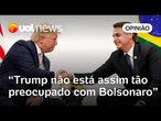 Trump não está assim tão preocupado com Jair Bolsonaro e parece até confuso, diz Isabela Kalil