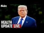 LIVE: President Trump visits Walter Reed Medical Center for health check-up