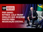 Análise: Reunião Lula-Trump sinaliza que devemos partir para negociação efetiva | CNN NEWSROOM