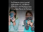 La Francia vieta i social agli under 15