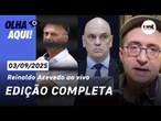 Reinaldo ao vivo: defesa diz que Bolsonaro foi dragado e questiona STF; veja destaques do julgamento