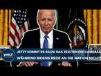 JOE BIDEN: Jetzt kommt es raus! Das zeigten die Kamera während seiner Rede an die Nation nicht