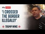 Trump wins: Chef who entered US illegally in the 90s talks to Sky about cost of living