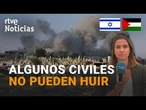 GAZA: Nuevos BOMBARDEOS y AUMENTO de la PRESIÓN sobre la POBLACIÓN CIVIL | RTVE Noticias