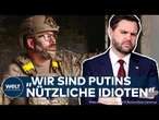 UKRAINE-KRIEG: "Putins nützliche Idioten!" JD Vances Cousin kritisiert Trump-Regierung scharf!