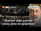 Motim bolsonarista no Congresso é continuidade do golpe, diz Couto: 'querem pizza para golpistas'