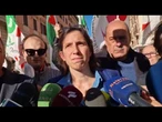 Cortei Gaza, Schlein: Violenze? "Noi siamo in piazza come sempre pacificamente"
