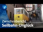 Lissabon Standseilbahn-Unglück: Verbindungskabel laut Zwischenbericht Ursache für Unfall