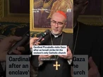 Cardinal Pizzaballa visits Gaza after an Israeli strike hit the enclave's only Catholic church
