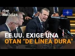 EE.UU. EXIGE a los PAÍSES EUROPEOS de la OTAN que GASTEN MÁS en ARMAMENTO | RTVE Noticias