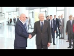 Lula recebe em Brasília presidente italiano, Sergio Mattarella | AFP