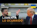 UCRANIA: ZELENSKI LAMENTA lo ocurrido en el DESPACHO OVAL y pide VOLVER a COOPERAR con TRUMP | RTVE