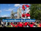 Así son los peculiares castellers de Londres: Hablan en inglés pero dicen los términos en catalán