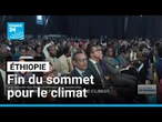 Fin du deuxième sommet africain pour le climat à Addis Abeba • FRANCE 24