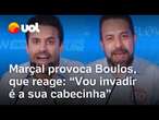 Marçal provoca Boulos, que tem direito de resposta negado e reage: 'Vou invadir é a sua cabecinha'