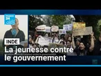 Inde : la colère des jeunes "cafards" prend de l'ampleur contre le gouvernement • FRANCE 24
