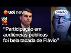 Participação em audiências públicas nos EUA foi bela tacada de Flávio Bolsonaro | José Fucs
