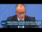 MIGRATION: Donnerschlag! Merz nennt neue Zahlen zu Asylanträgen nach Koalitionsausschuss mit SPD