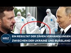 KRIEG IN DER UKRAINE: Nach zähen Verhandlungen in Istanbul - Bewegung zwischen Ukraine und Russland