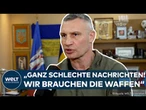 TRUMP KAPPT WAFFENLIEFERUNGEN: Hiobsbotschaft für die Ukraine! Klitschko appelliert an Deutschland
