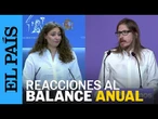 Las reacciones de los partidos al balance anual del curso político de Pedro Sánchez | EL PAÍS