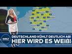 WINTERLICHES WETTER: Deutschland erlebt deutliche Abkühlung! Starke Niederschläge und auch Schnee