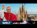 PAPST IN SPANIEN: Basilika Sagrada Família ‒ Leo XIV. weiht höchsten Kirchturm der Welt | LIVESTREAM