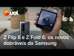 Galaxy Z Flip 6 e Z Fold 6: conheça os novos celulares dobráveis da Samsung, a partir de R$ 7.999