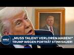 DONALD TRUMP: "Muss ihr Talent verloren haben!" US-Präsident stocksauer über Bild - mit Konsequenzen