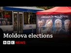Russian-funded fake news network aims to disrupt election in Moldova | BBC News