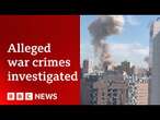 Investigating alleged Russian war crimes in Ukraine using social media | BBC News