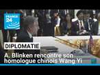 Diplomatie : Antony Blinken rencontre son homologue chinois Wang Yi au Laos • FRANCE 24