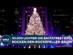 NEW YORK: Backstreet Boys und 28-Meter-Fichte bringen festliche Stimmung ans Rockefeller Center!