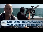 ANGRIFFE AUF ODESSA: Marinesoldaten machen Jagd auf russische Drohnen im Schwarzen Meer