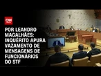 Moraes remete ao STF caso de vazamento de mensagens de funcionários | CNN ARENA