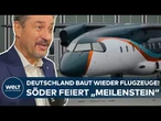WIRTSCHAFT: Neues Passagierflugzeug aus Bayern – Söder nennt D328 Eco Meilenstein für Deutschland!