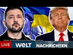 SELENSKYJ TRIFFT TRUMP: "Koalition der Willigen" berät über Rückendeckung für die Ukraine | LIVE