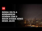 Em meio a negociações, Rússia dispara 270 drones e dez mísseis contra a Ucrânia| CNN PRIME TIME