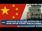 OSTSEE: Sabotage an Datenkabeln zwischen Schweden und Litauen! Eine Spur führt nach China