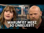 "Ich glaube Friedrich Merz leider gar nichts": Bürger redet Klartext bei Hart aber fair extra