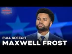 Gen Z congressman gets crowd on their feet during full DNC speech