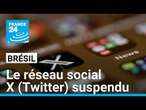 Brésil : le réseau social X commence à être bloqué après un ordre de la Cour suprême • FRANCE 24