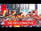 Mega-Party am Times Square! DFB-Fans übernehmen New York