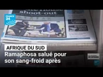 Afrique du Sud : après l’échange avec Trump, Ramaphosa salué pour son sang-froid • FRANCE 24